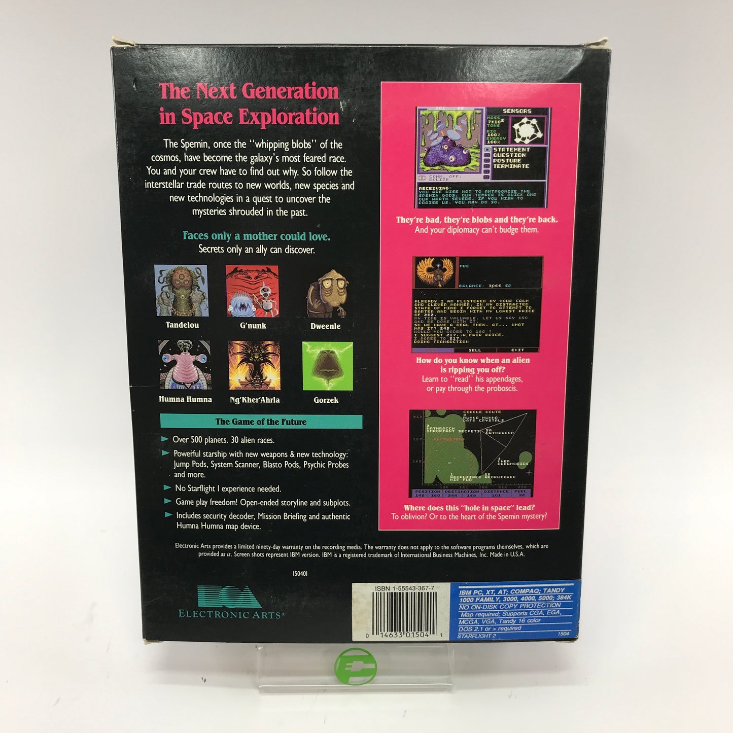 Starflight 2: Trade Routes Of The Cloud Nebula (PC, 1988) CIB