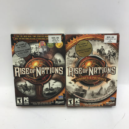 New Rise of Nations and Rise of Nations Thrones & Patriots for PC