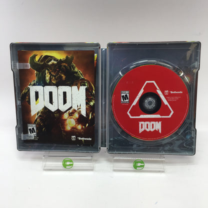 Doom [Collector's Edition] (PC, 2016) Revenant Statue, Box, Game, No Cards