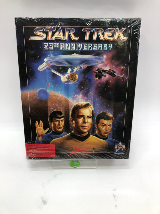 New Star Trek 25th Anniversary (PC, 1991) Factory Sealed