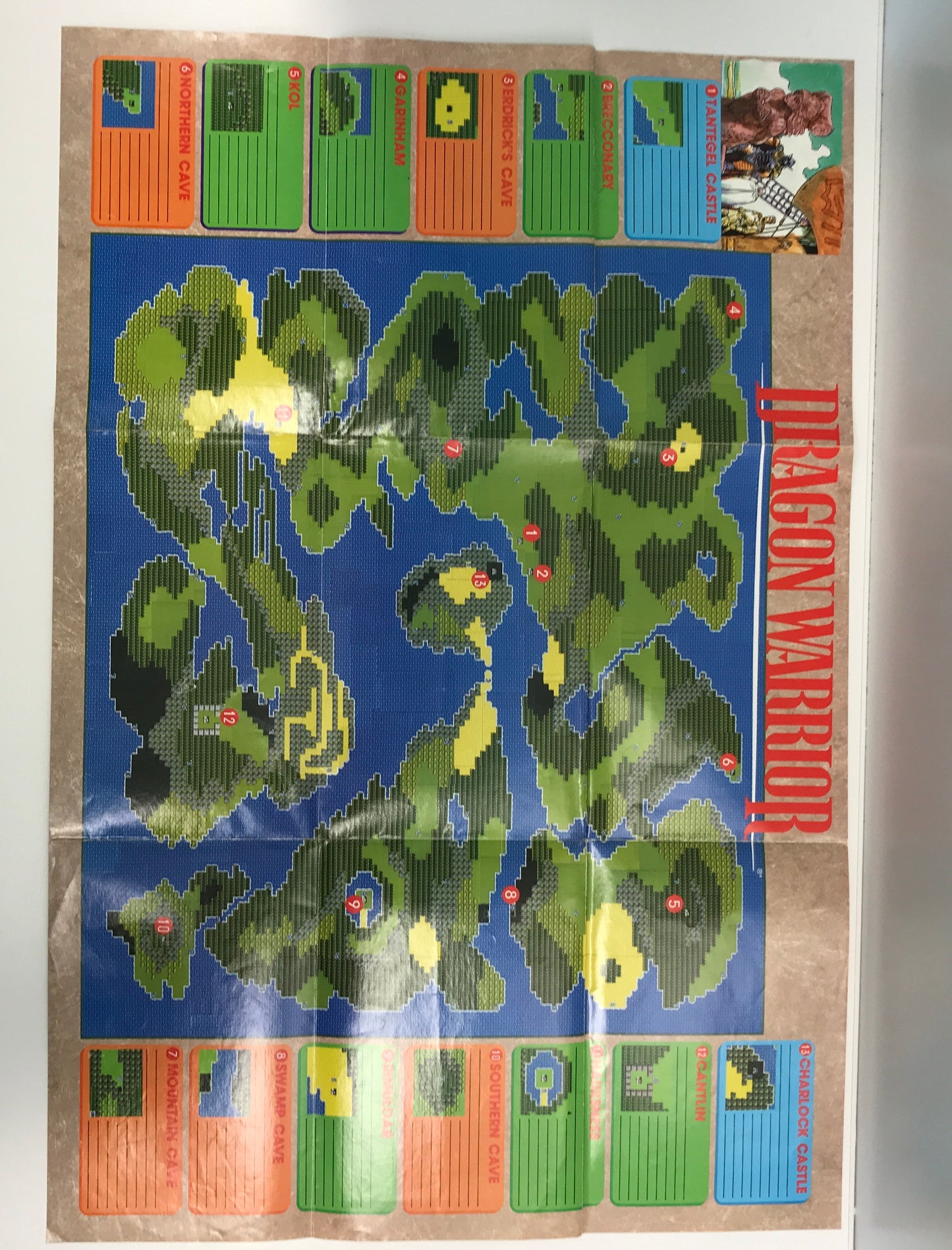 Dragon Warrior (Nintendo NES, 1985) Tested Works