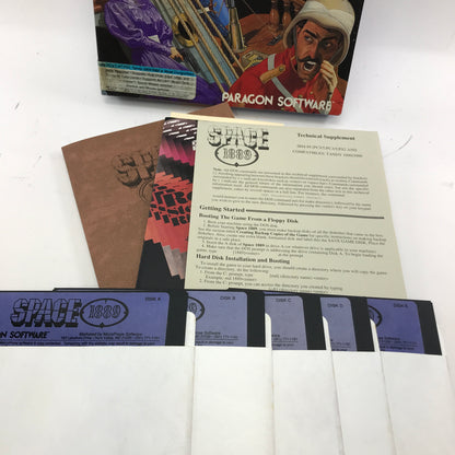 Space 1889 (PC, 1990) Complete in Big Box CIB