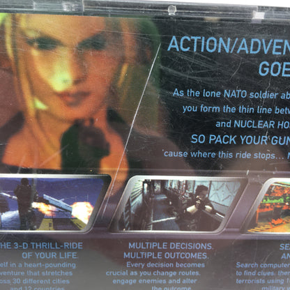 Covert Ops Nuclear Dawn (Sony PlayStation 1 PS1, 2000) CIB w Registration Card