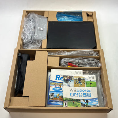 Nintendo Wii Console Gaming System RVL-001 Black