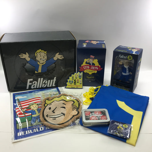 Culture Fly Fallout 76 Lootcrate  Complete in Original Box