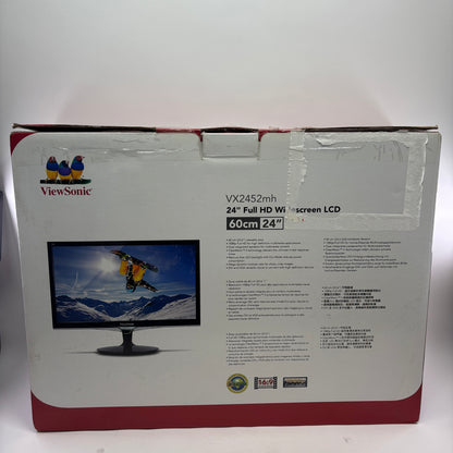 ViewSonic 24" VX2452MH-2 FHD FHD 60Hz Business Monitor