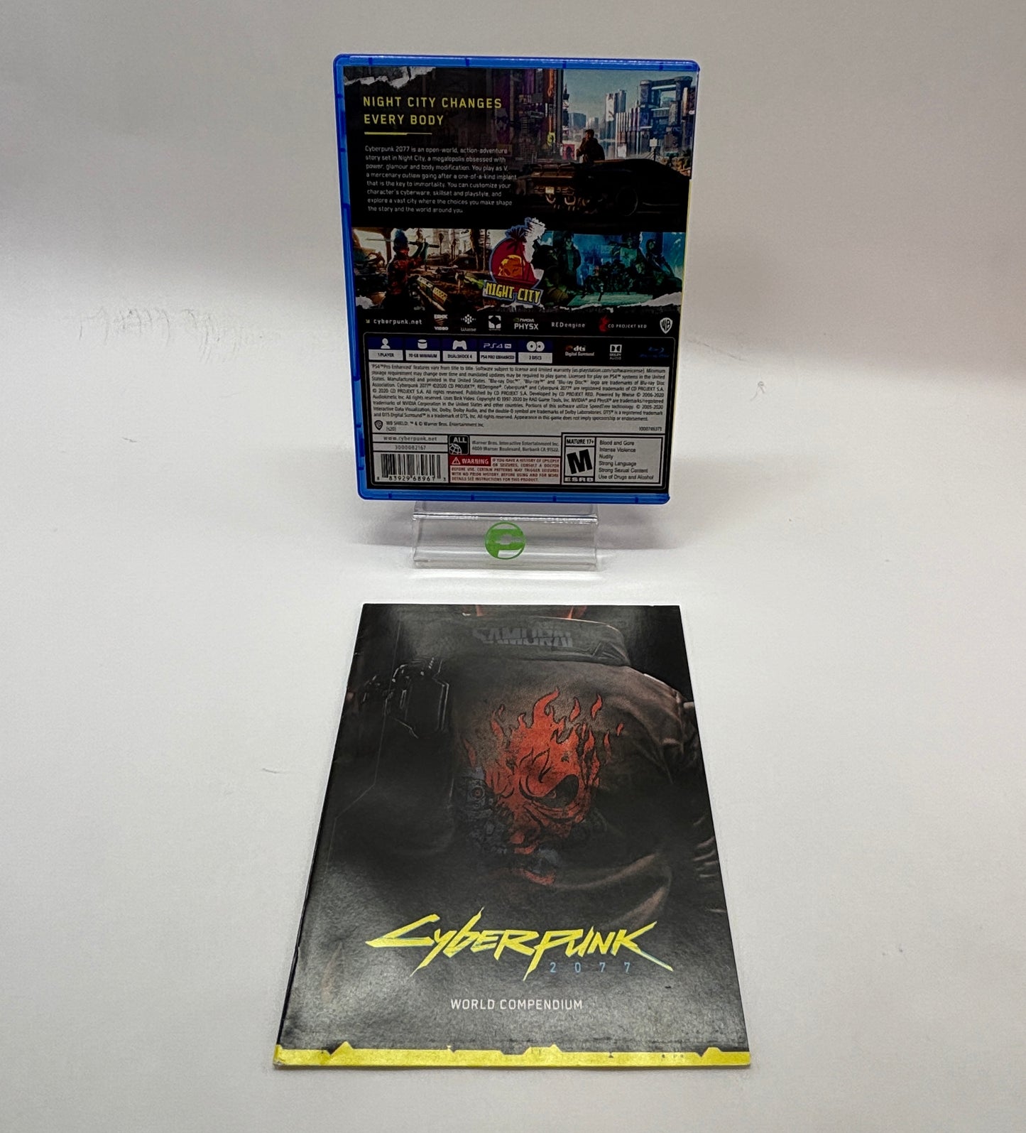 Cyberpunk 2077 [With Extras] (Sony PlayStation 4 PS4, 2020)