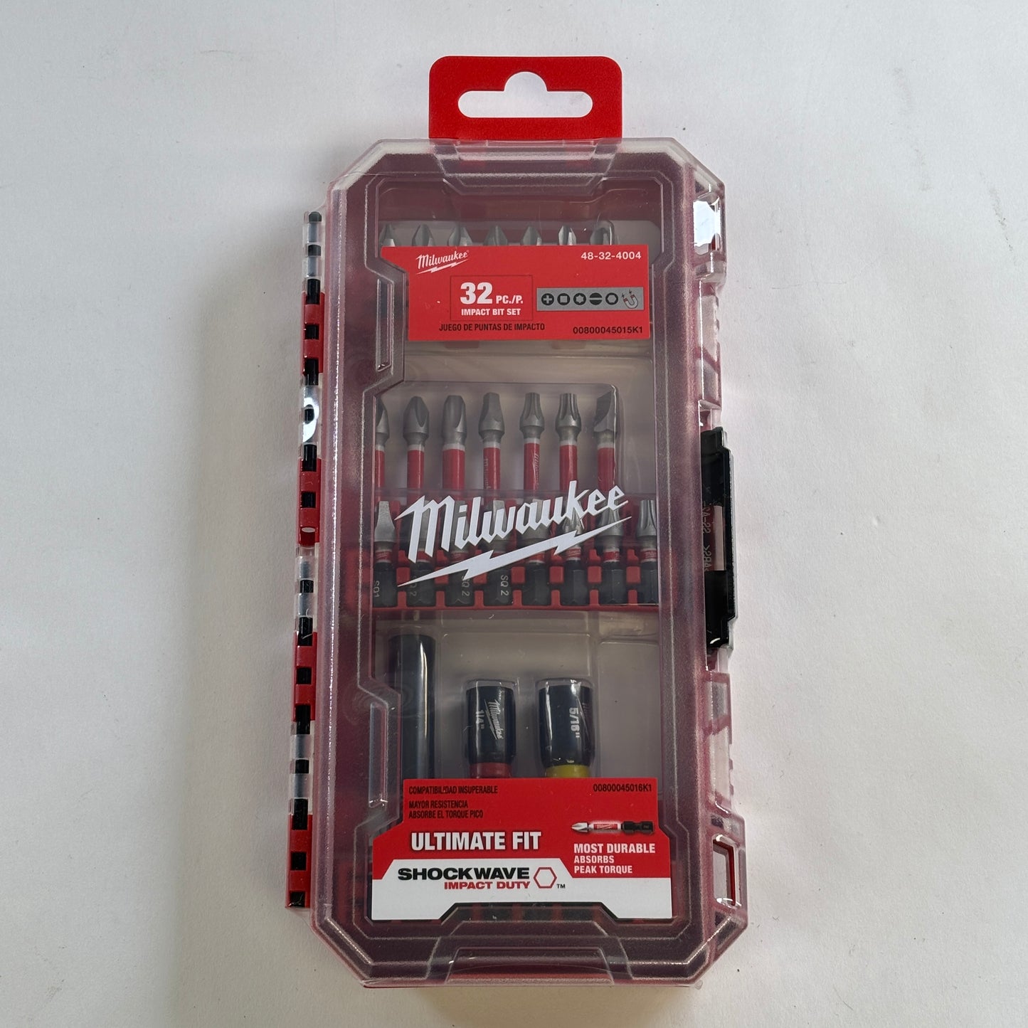 New Milwaukee 48-32-4004 Impact Bit Set