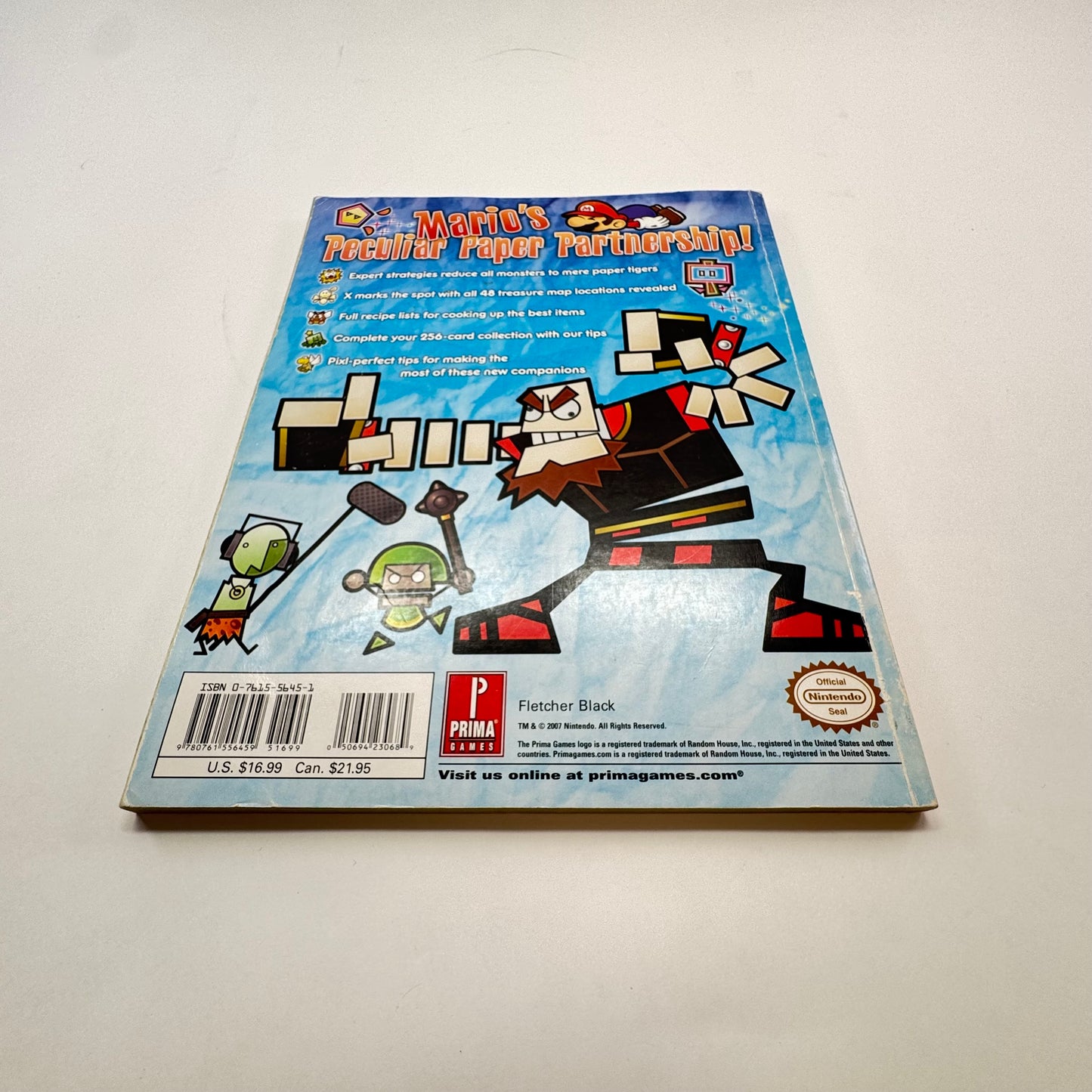 Super Paper Mario Prima Games Strategy Guide