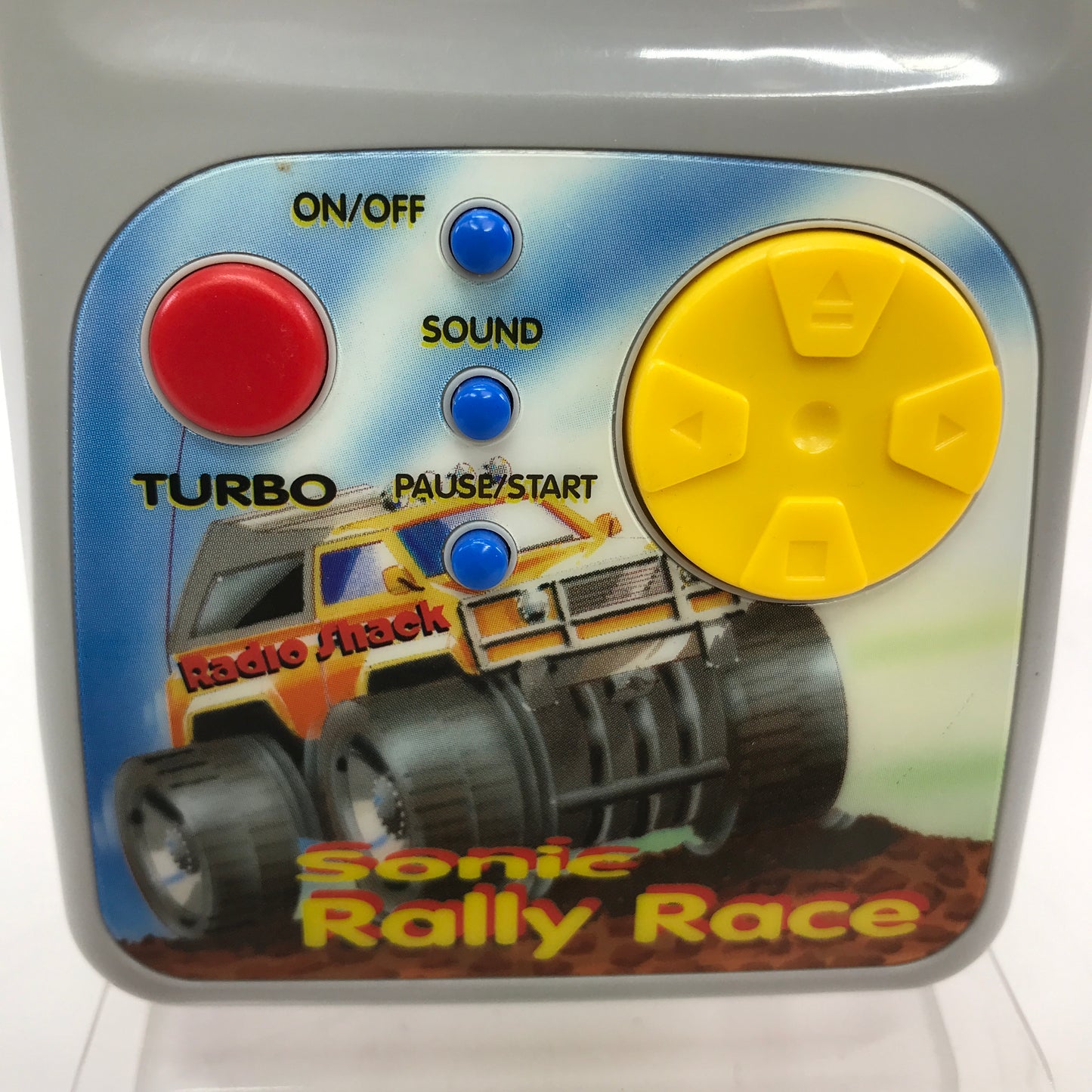 Radio Shack Sonic Rally Race Handheld Game Vintage Game Working READ