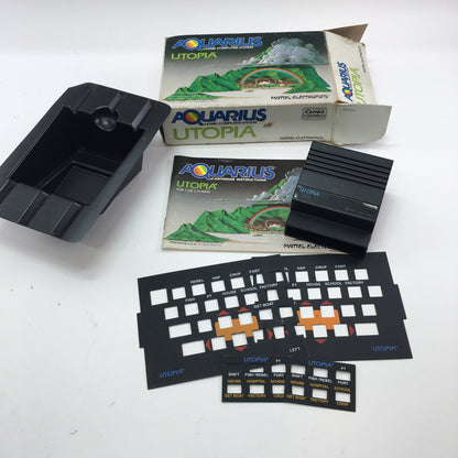Utopia and SNAFU (Aquarius Home Computer System, 1982) w Original Boxes