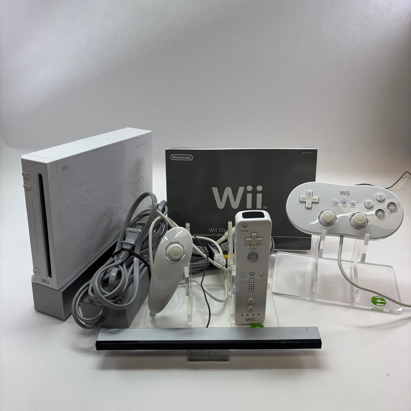 Nintendo Wii Video Game Console RVL-001 White