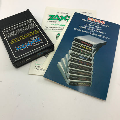 Zaxxon (Mattel Intellivision, 1982) Complete in Original Box, CIB