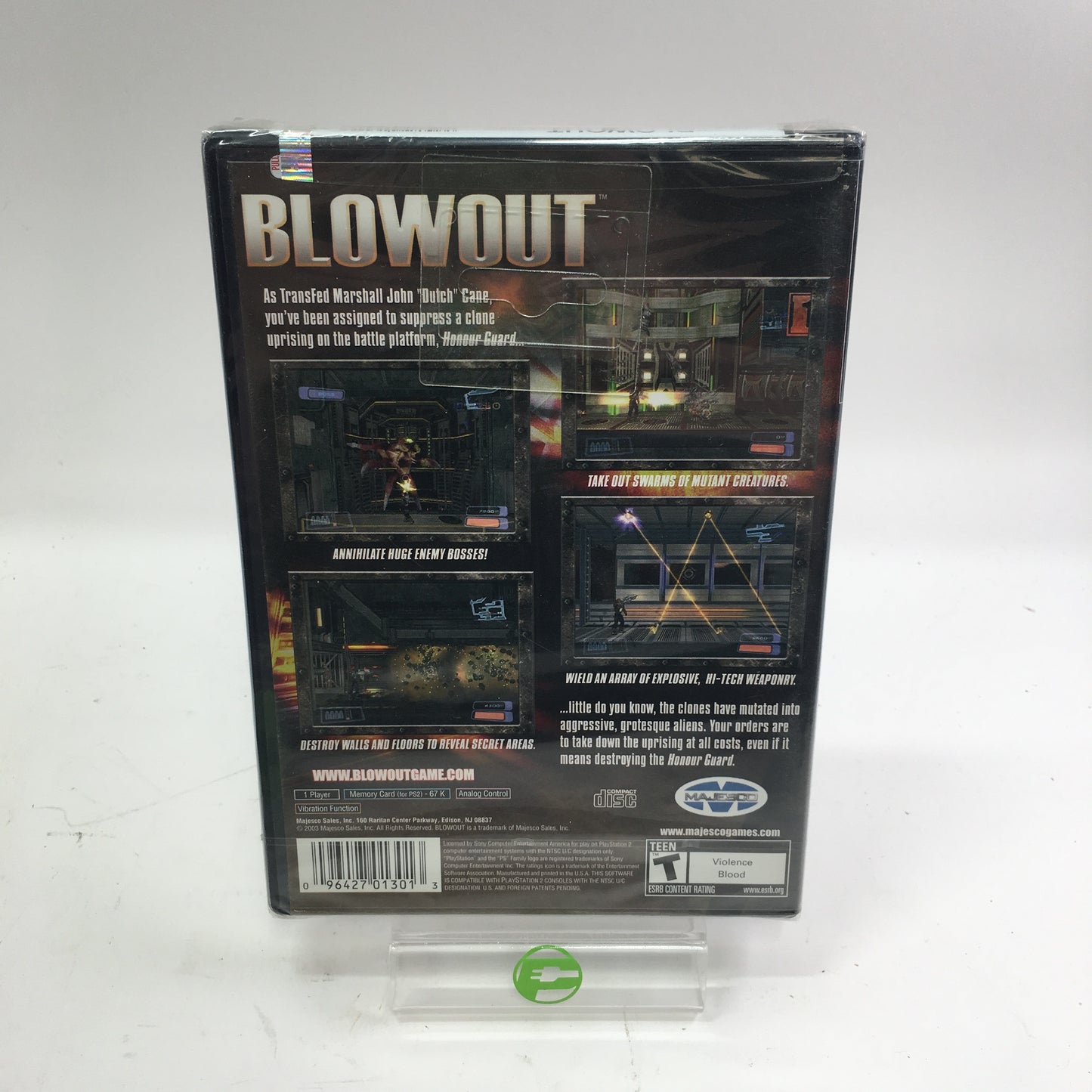 New Blowout (Sony PlayStation 2 PS2, 2003) Factory Sealed