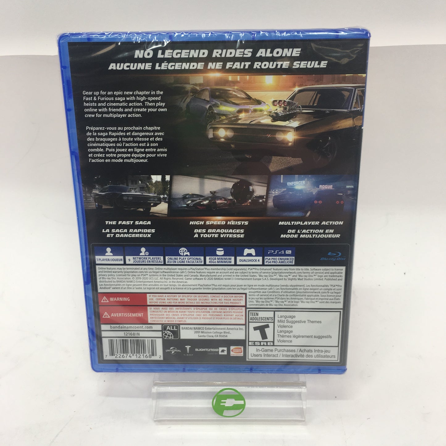 New Fast and Furious Crossroads (Sony PlayStation 4 PS4, 2020) Factory Sealed