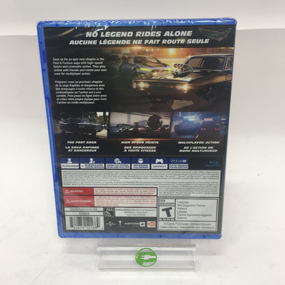 New Fast and Furious Crossroads (Sony PlayStation 4 PS4, 2020) Factory Sealed