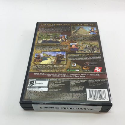 Sid Meier's Civilization [2-5] and Avalon Hill's Advanced Civilization for PC