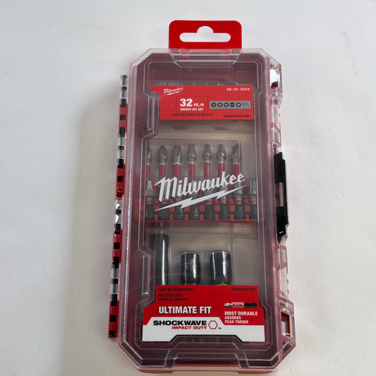 New Milwaukee 48-32-4004 Impact Bit Set