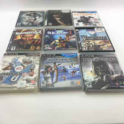 Lot of 57 Sony PlayStation 3 PS3 Games [Call of Duty, Grand Theft Auto and More]