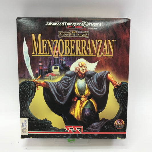 Menzoberranzan (PC, 1993) Complete in Original Box w/ Inserts, CIB
