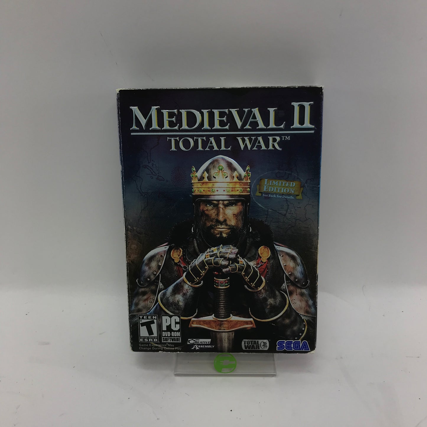 Medieval II Total War Limited Editon (PC, 2006) Complete in Box w Map CIB