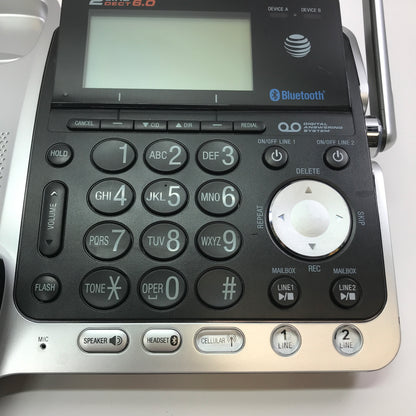 AT&T TKL86109 Corded/Cordless Telephone w/ Answering System with Bluetooth