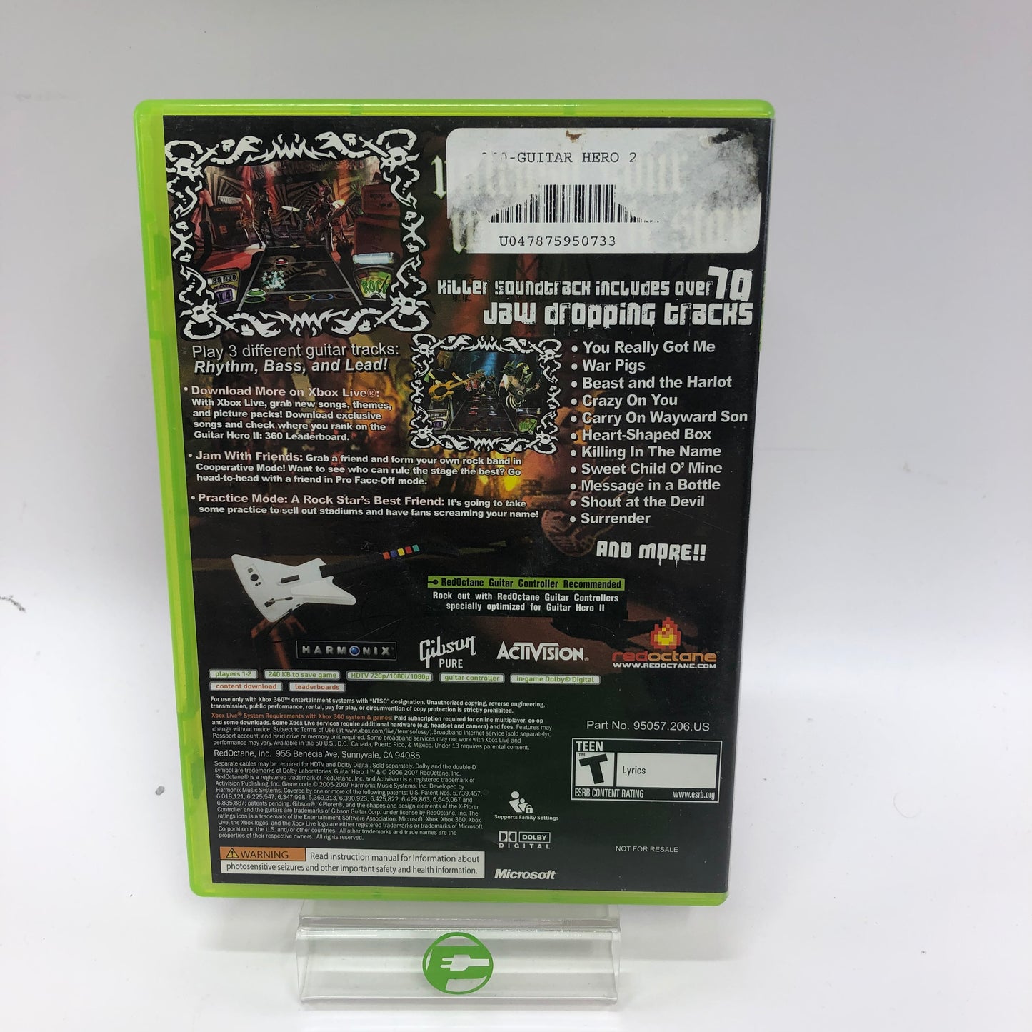 Guitar Hero Collection[II, III, 5, Van Halen, Aerosmith]Microsoft Xbox 360 Games