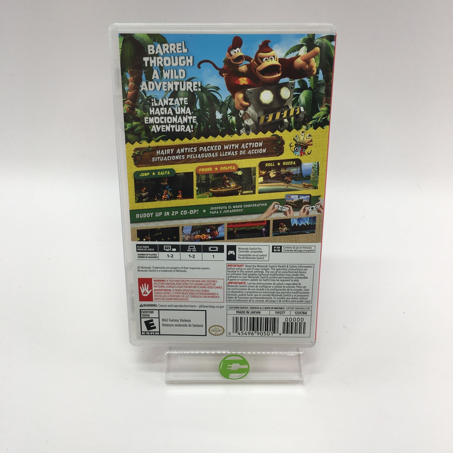 Donkey Kong Country Returns HD (Nintendo Switch, 2025) w Original Case