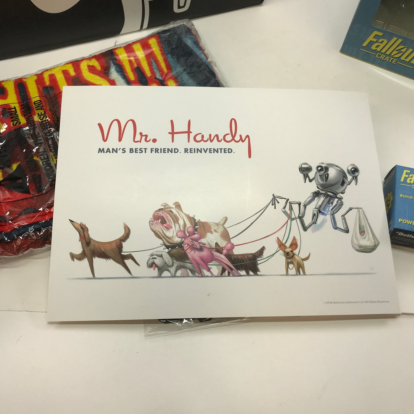 Fallout Loot Crate #5 Robco Complete in Original Box w All Inserts