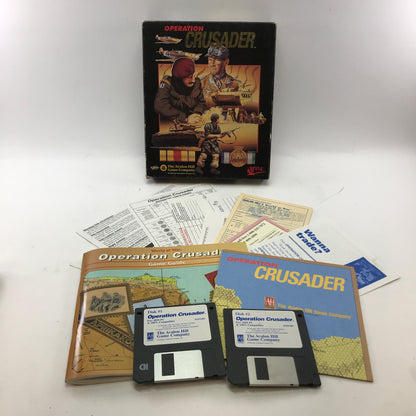 Operation Crusader (PC, 1989) Complete in Original Box, CIB