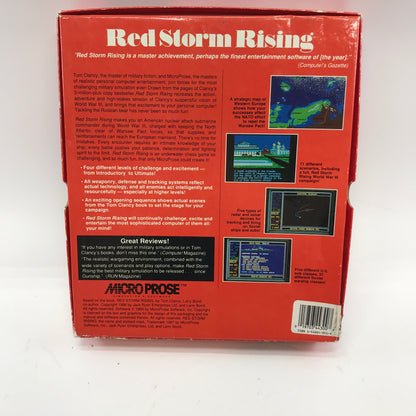 Red Storm Rising (PC, 1989) w/ Original Box and All Inserts, CIB