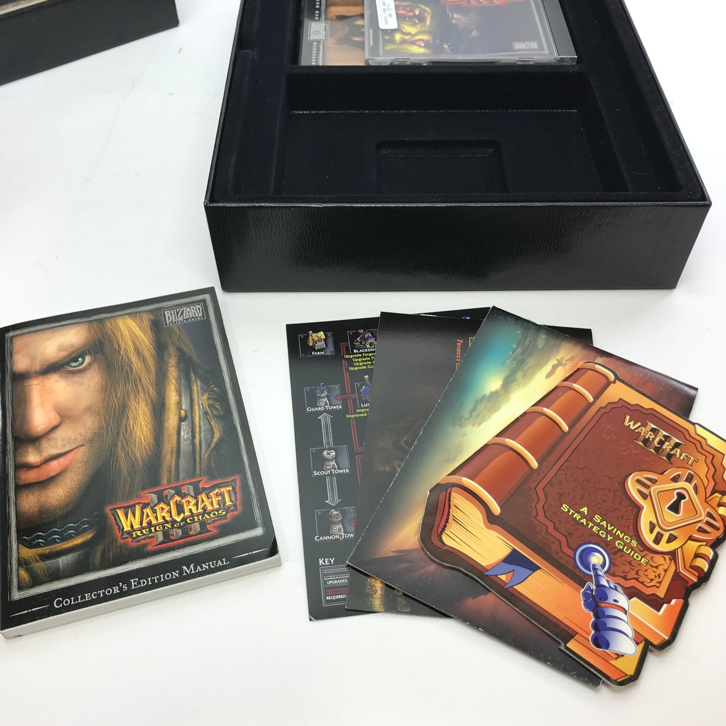 Warcraft III: Reign of Chaos [Collector's Edition] (PC, 2002) CIB