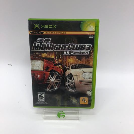 Midnight Club 3 Dub Edition (Microsoft Xbox, 2005) Complete in Box, CIB