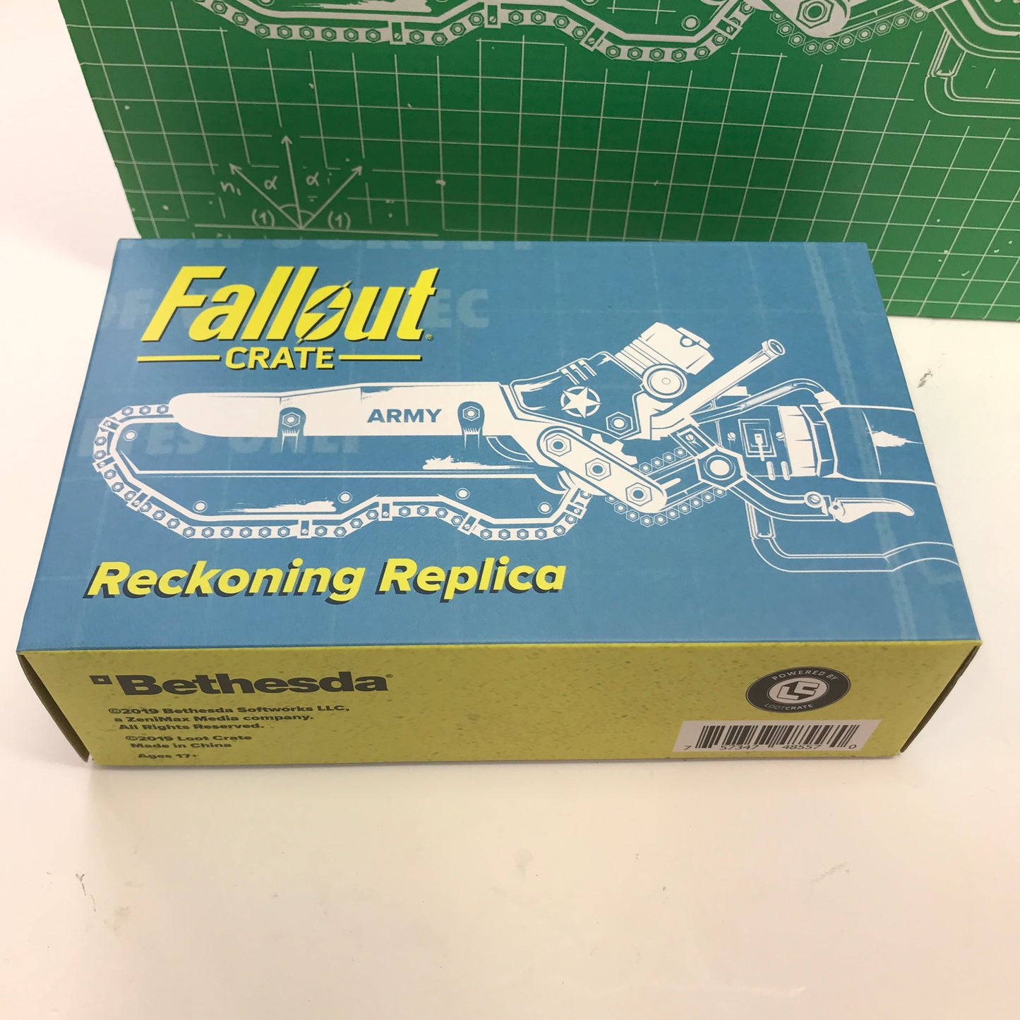 Fallout Loot Crate #10 Scavenged Figure, Replica, Pin and Notebooks