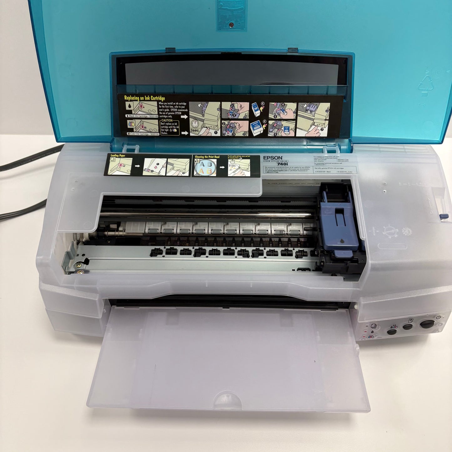 Epson Stylus Color 740i Printer P110A Crystal Blue 