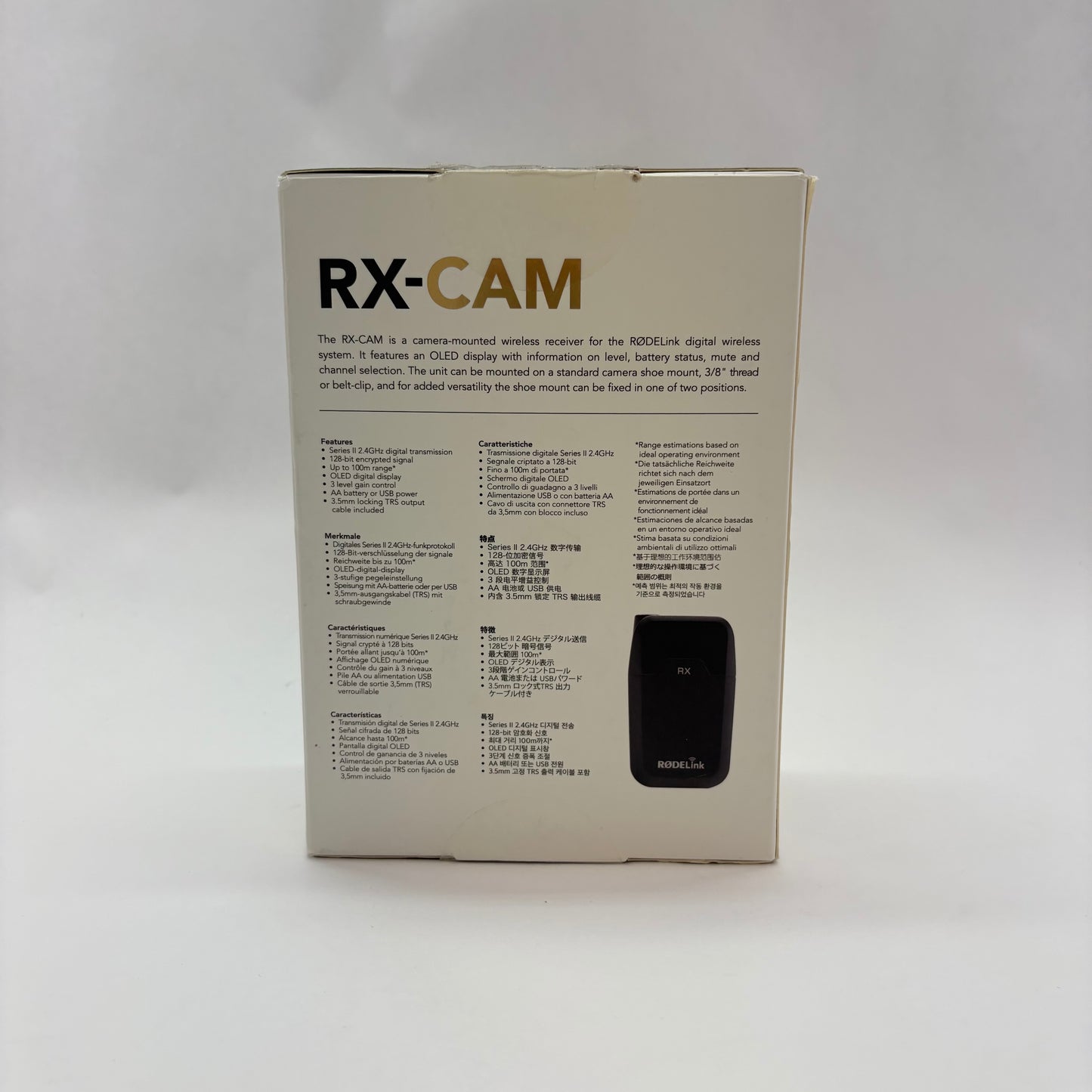 Rodelink Rx cam Camera Mounted Receiver RX-CAM