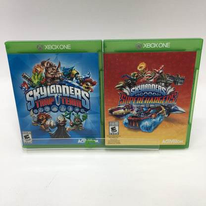 Skylanders Superchargers and Skylanders Trap Team Bundle, Xbox One, Games Only