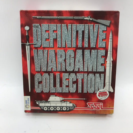 Definitive Wargame Collection  (PC, 1995) Complete in Box CIB