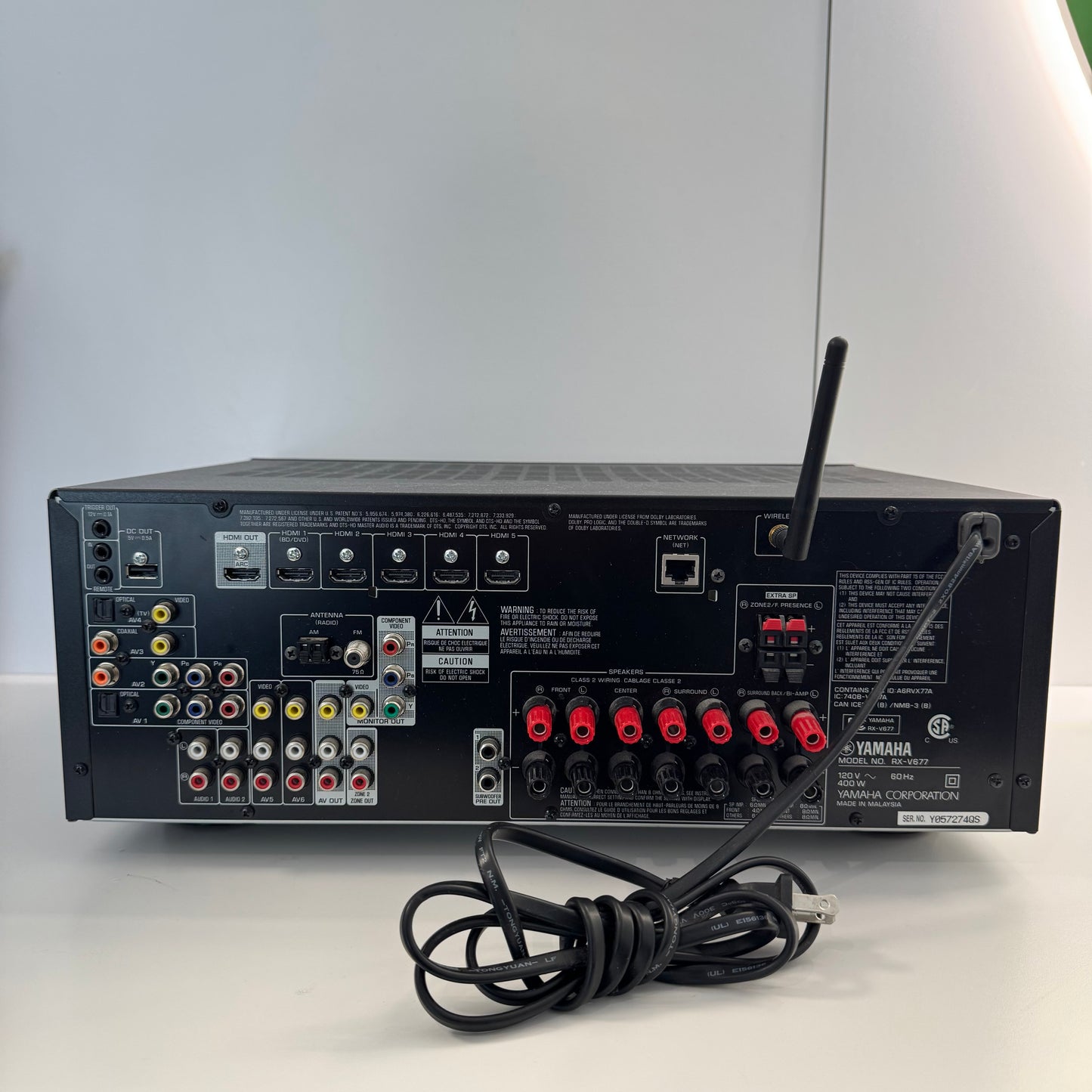 Yamaha RX-V677 AV Receiver