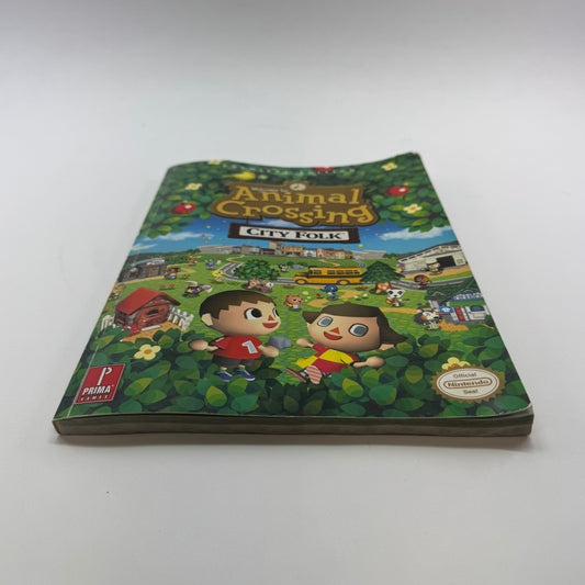 Animal Crossing City Folk Prima Strategy Guide with Poster