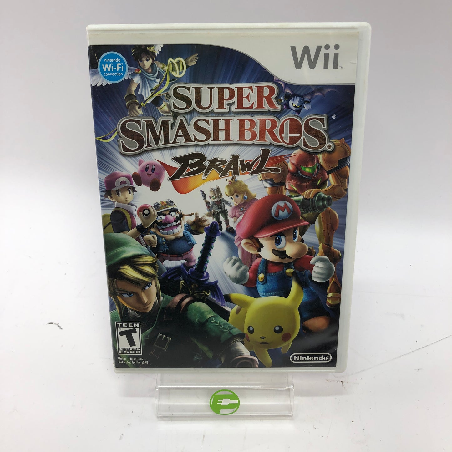Super Smash Bros. Brawl (Nintendo Wii, 2008) Complete w Manual, No Inserts