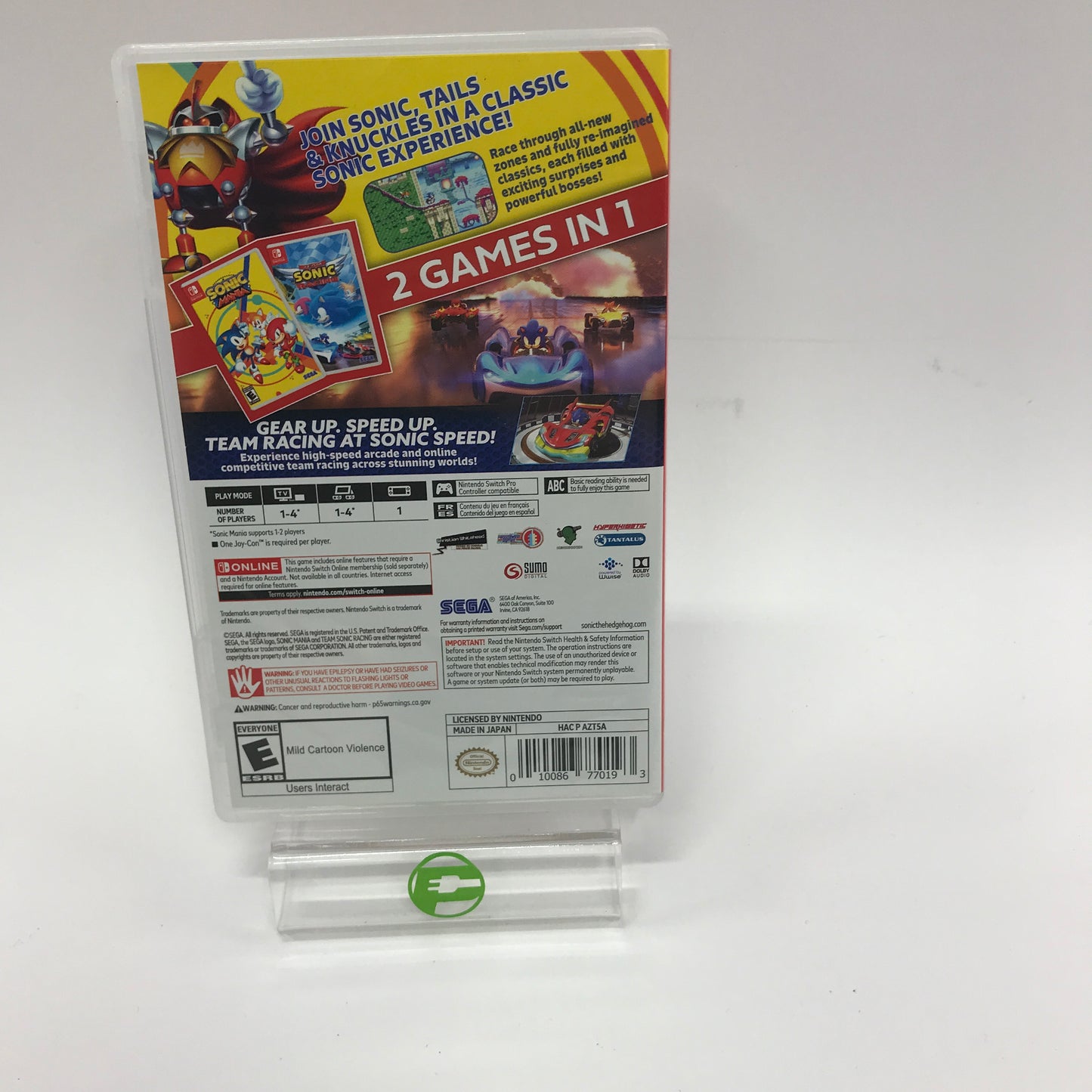 Lot of 5 Nintendo Switch Games, Sonic, Mario, Metroid Dread, Trinity Trigger
