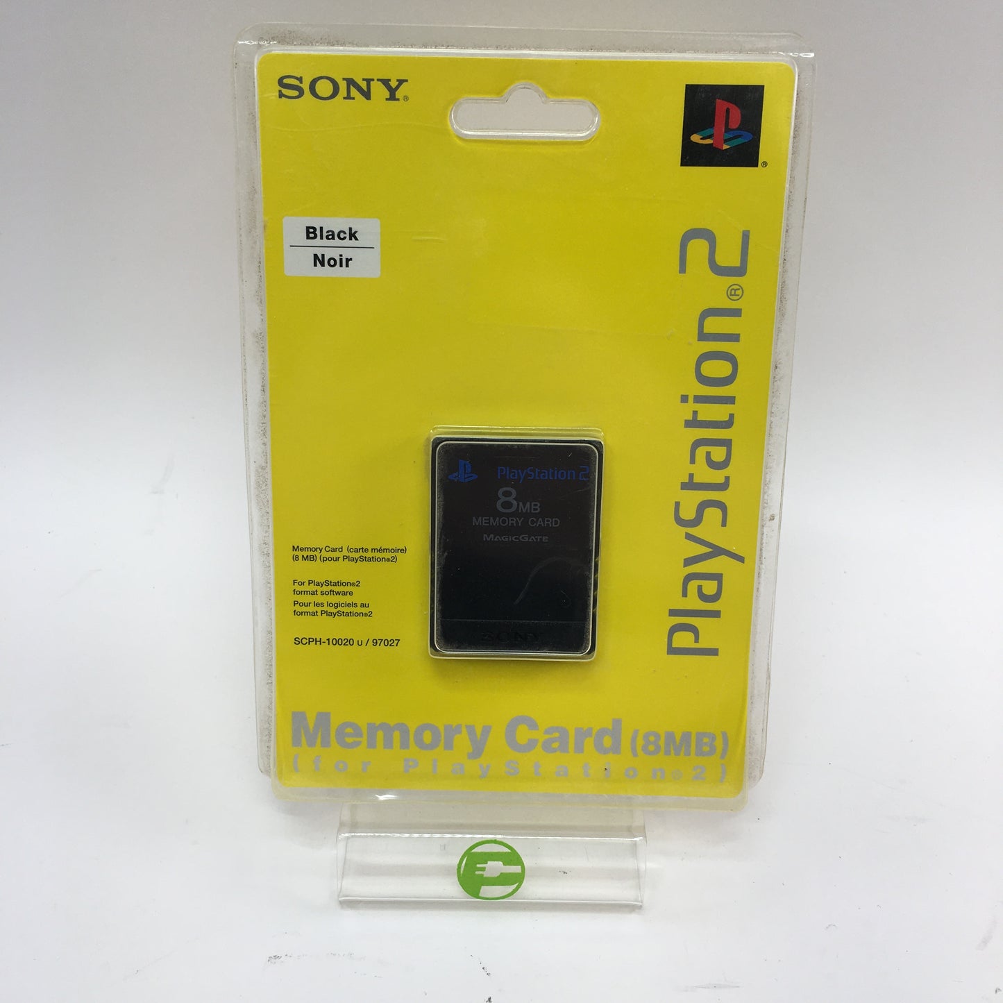 New Sony Playstation 2 PS2 Memory Card Black SCPH-10020 Factory Sealed