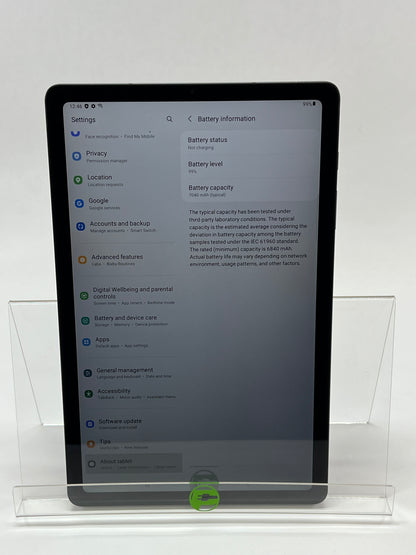 WiFi Only Samsung Galaxy Tab S6 Lite 10.4" 128GB Gray SM-P610