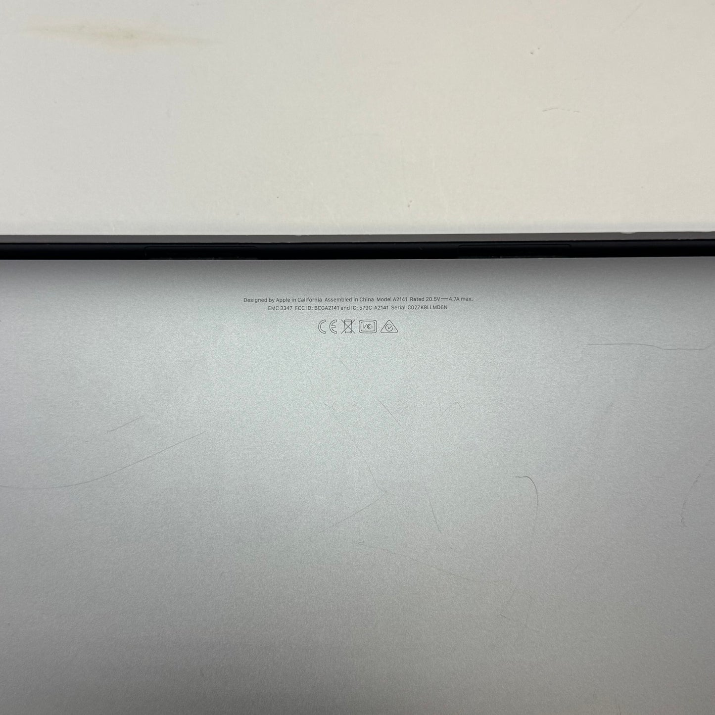 2019 Apple MacBook Pro 16" i9 2.3GHz 16GB RAM 1TB HDD Silver A2141