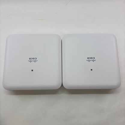 Lot of 2 Cisco Aironet 1830 Wireless Access Point AP1832-B-K9