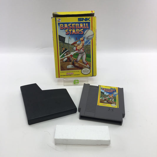 Baseball Stars (Nintendo NES, 1989) Tested w Original Box