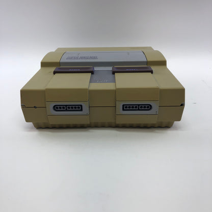 Super Nintendo Entertainment System SNES Console Only SNS-001 Gray READ