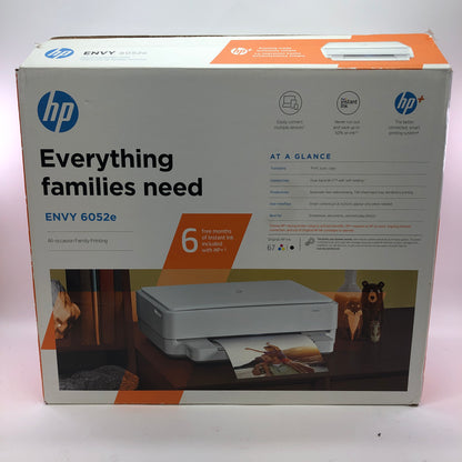 HP Envy 6052e All-In-One Wireless Printer In Original Packaging