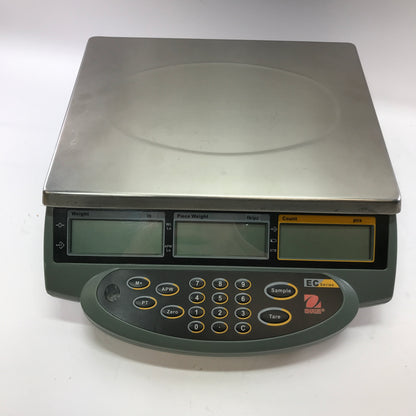 Ohaus EC30 Scale Tabletop Digital Scale  w Power Supply and Cover